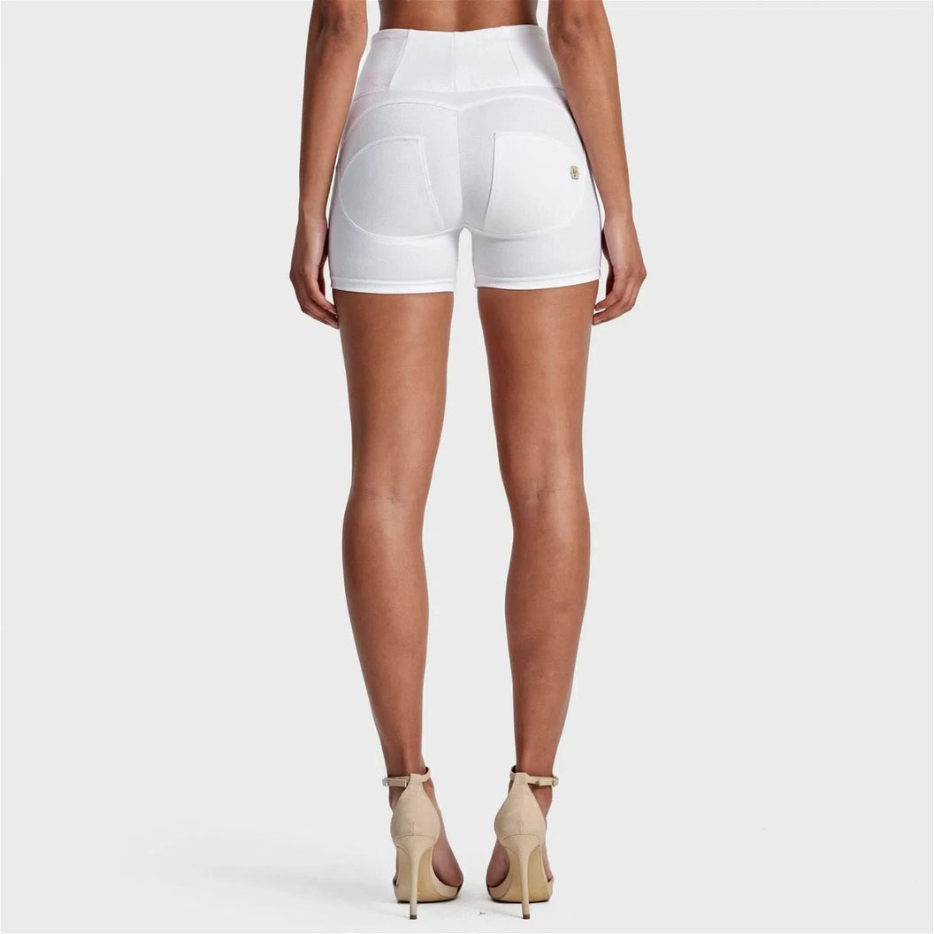 WRUP Fashion - High Waisted - Shorts - White