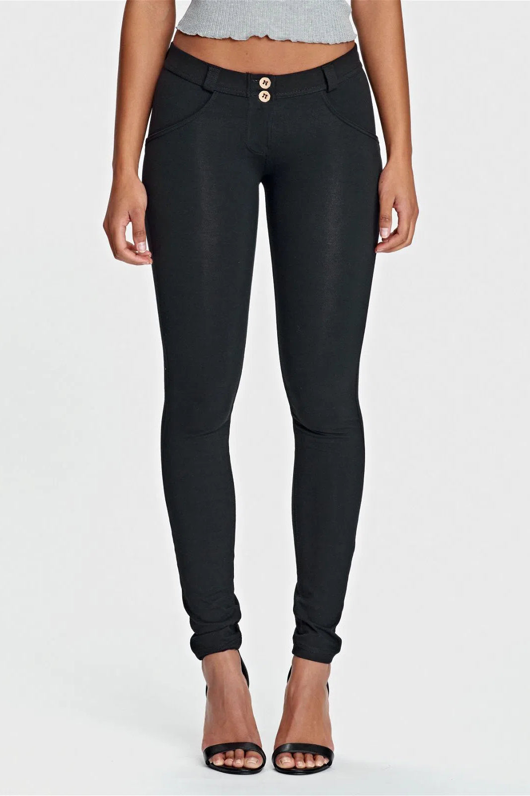 WRUP Fashion - Low Rise - Full Length - Black 2