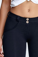 WRUP Fashion - Mid Rise - 7/8 Length - Black