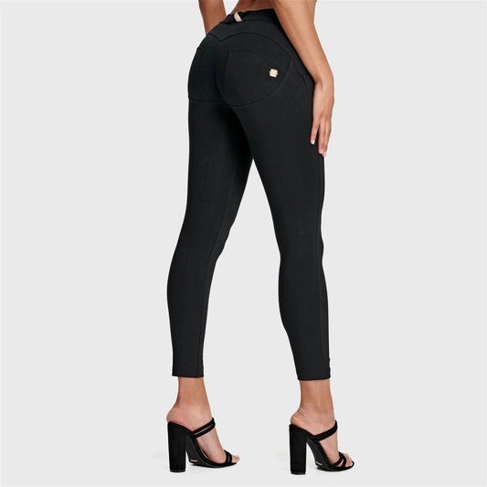 WRUP Fashion - Mid Rise - 7/8 Length - Black