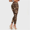 WRUP Fashion - Mid Rise - 7/8 Length - Brown Camo