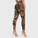 WRUP Fashion - Mid Rise - 7/8 Length - Brown Camo