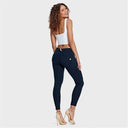 WRUP Fashion - Mid Rise - 7/8 Length - Navy Blue