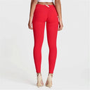 WRUP Fashion - Mid Rise - 7/8 Length - Red