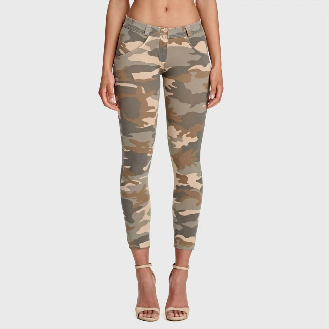 WRUP Fashion - Mid Rise - 7/8 Length - Sand Camo