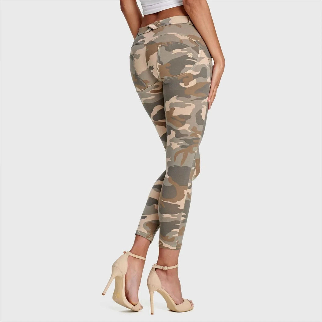 WRUP Fashion - Mid Rise - 7/8 Length - Sand Camo