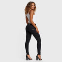 WRUP Fashion - Mid Rise - Full Length - Black