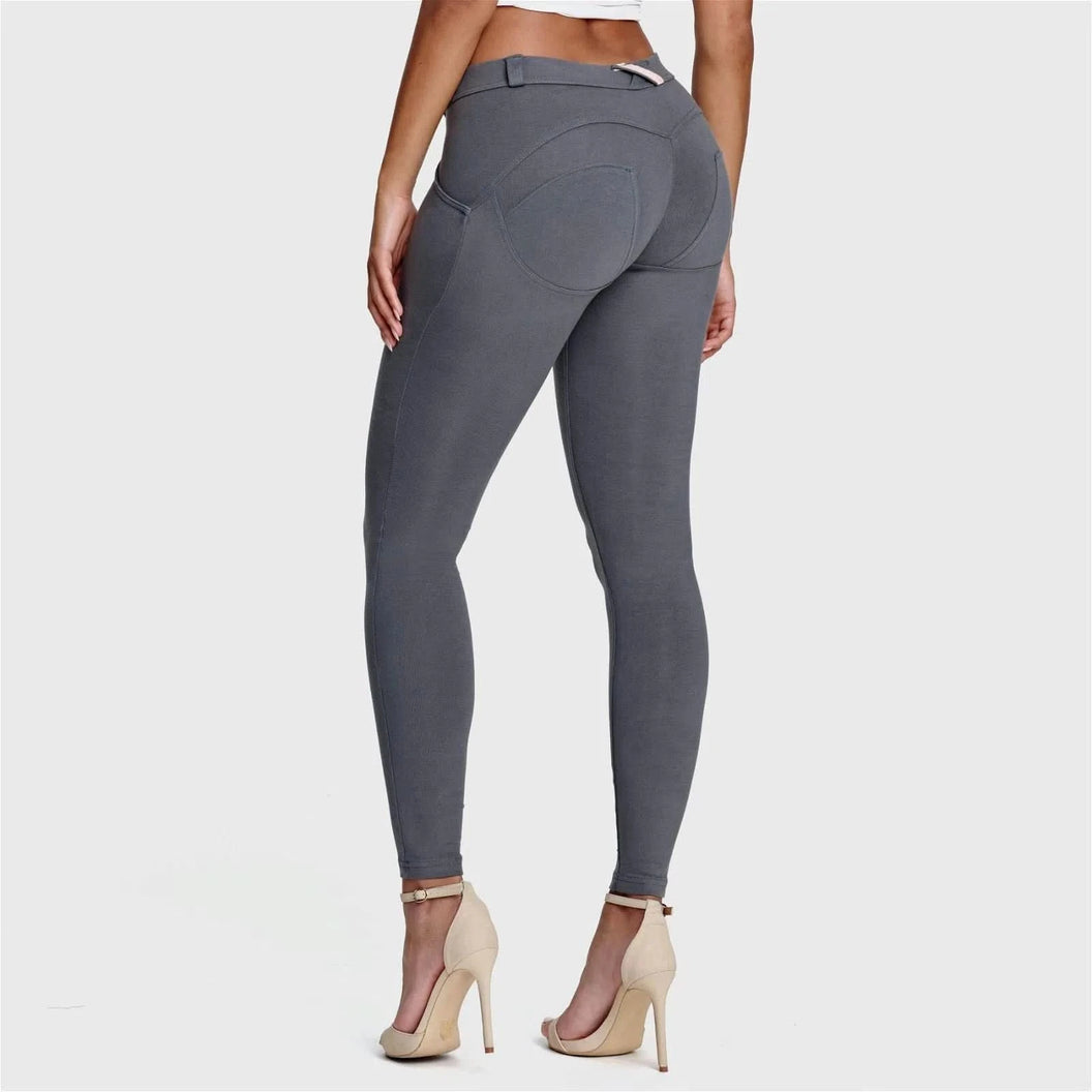 WRUP Fashion - Mid Rise - Full Length - Grey