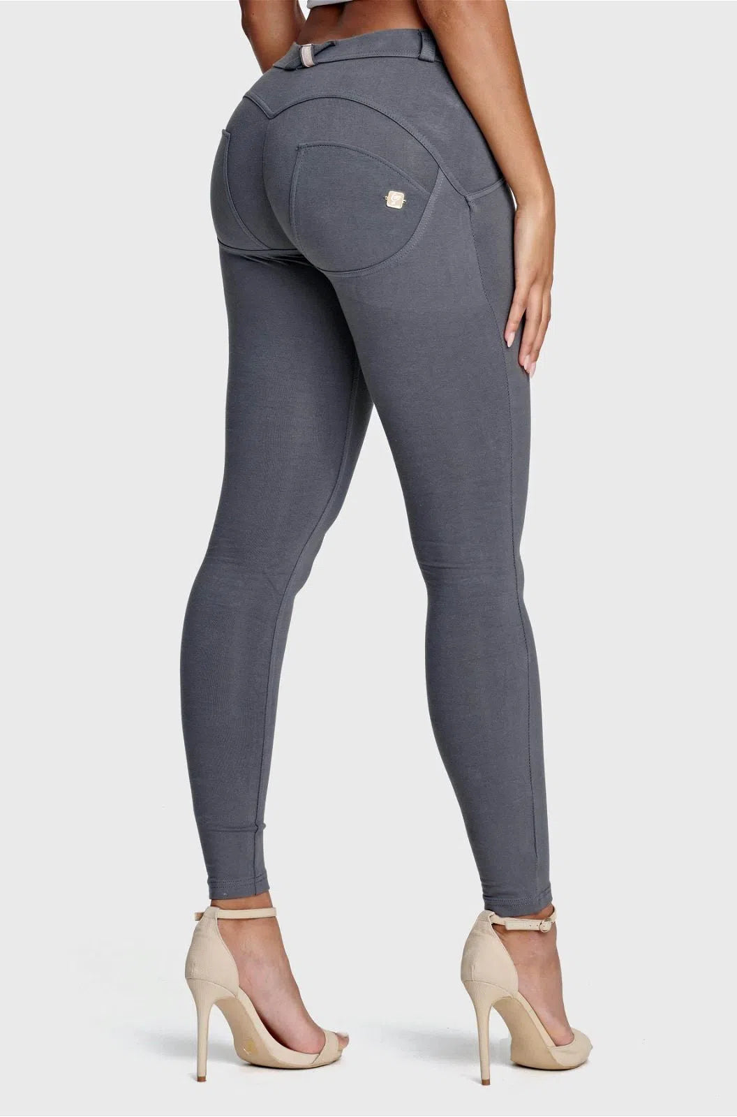 WRUP Fashion - Mid Rise - Full Length - Grey
