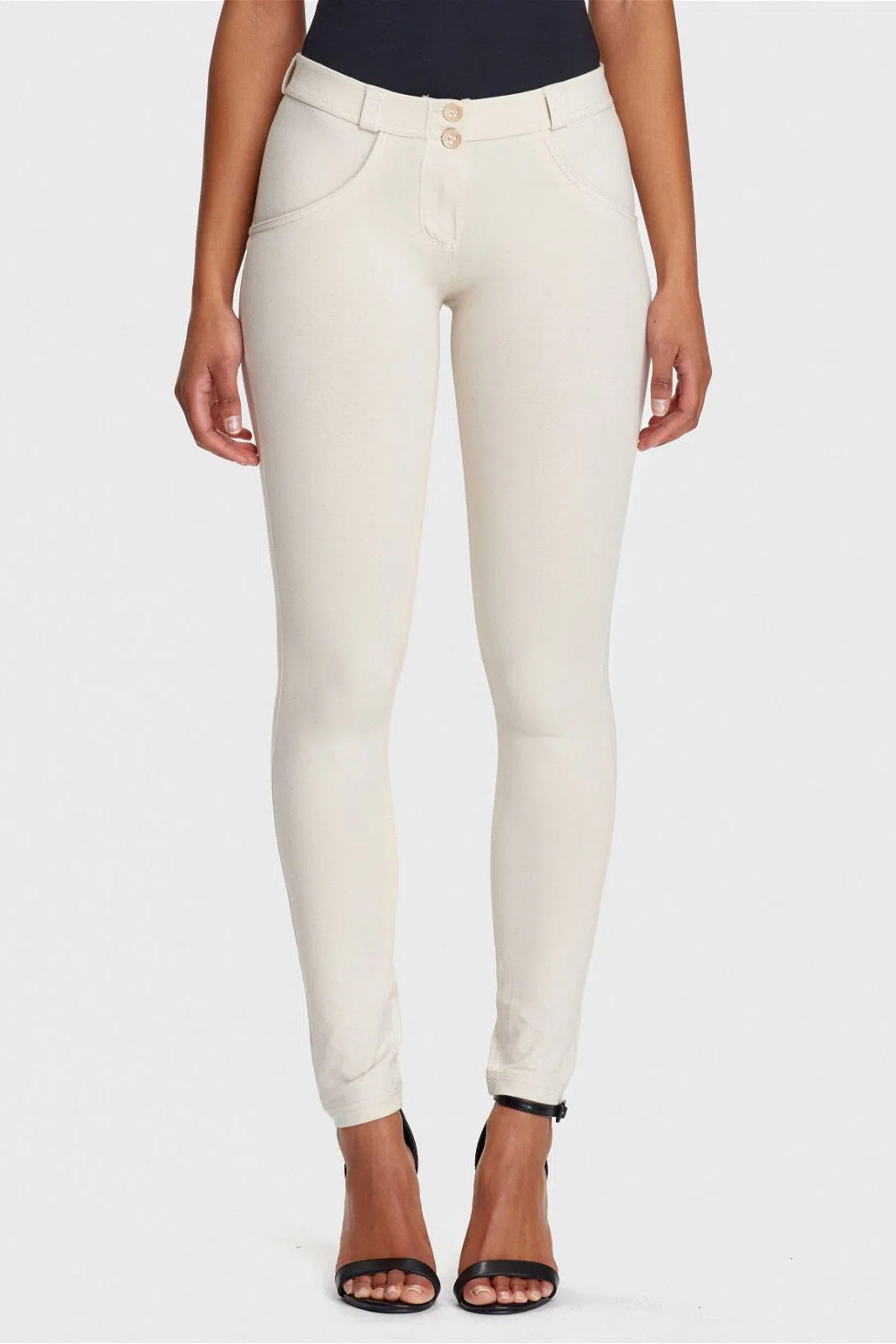 WR.UP® Fashion - Mid Rise - Full Length - Light Beige 2