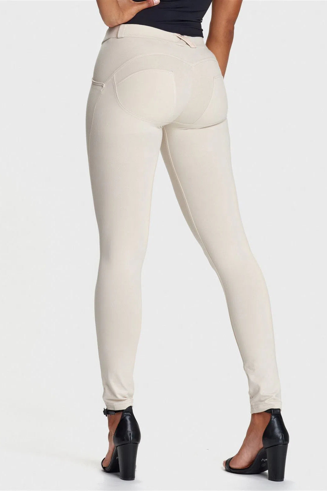 WR.UP® Fashion - Mid Rise - Full Length - Light Beige 3