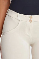 WRUP Fashion - Mid Rise - Full Length - Light Beige