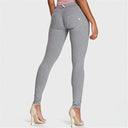 WRUP Fashion - Mid Rise - Full Length - Melange Grey