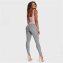 WRUP Fashion - Mid Rise - Full Length - Melange Grey