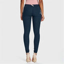 WRUP Fashion - Mid Rise - Full Length - Navy Blue