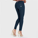 WRUP Fashion - Mid Rise - Full Length - Navy Blue