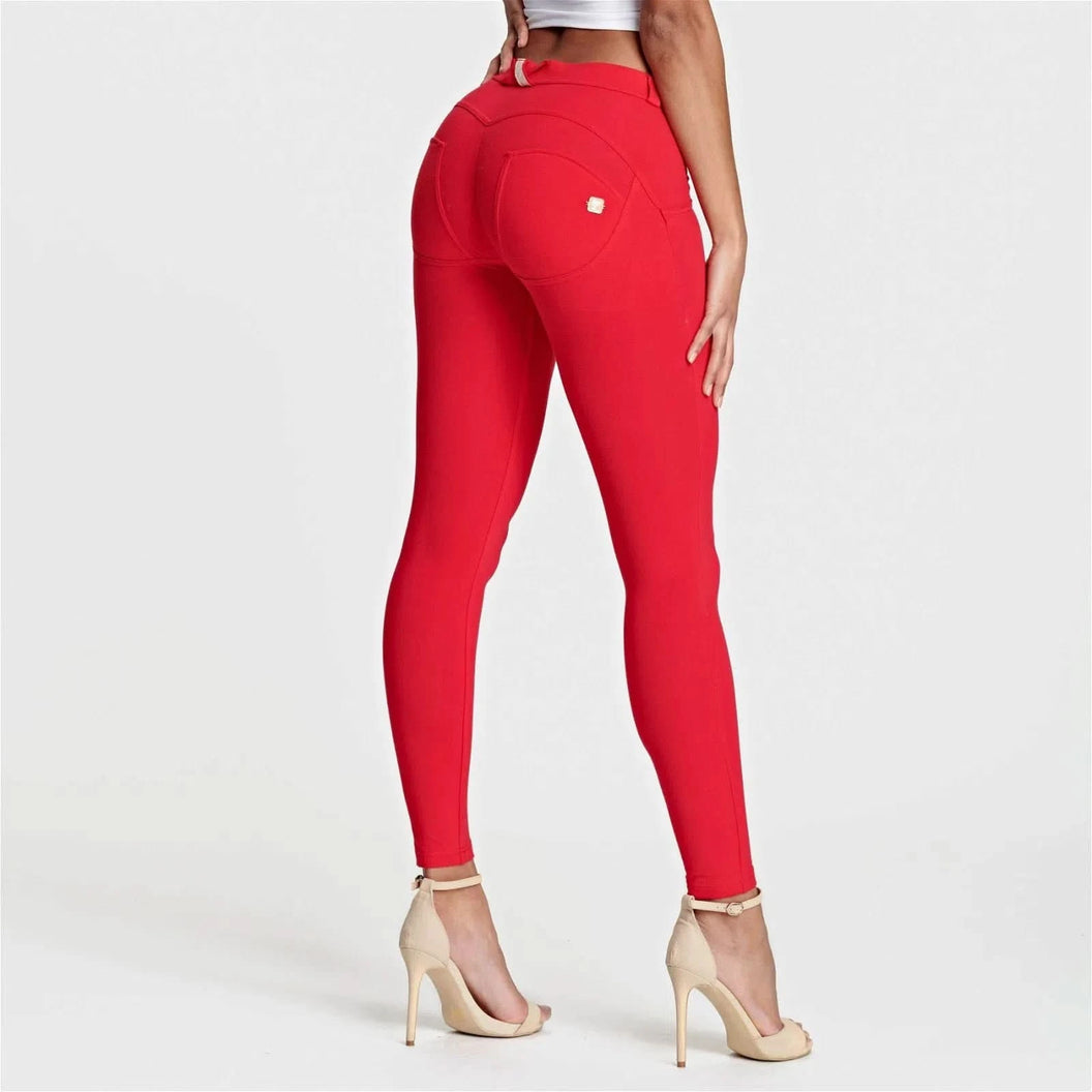 WRUP Fashion - Mid Rise - Full Length - Red