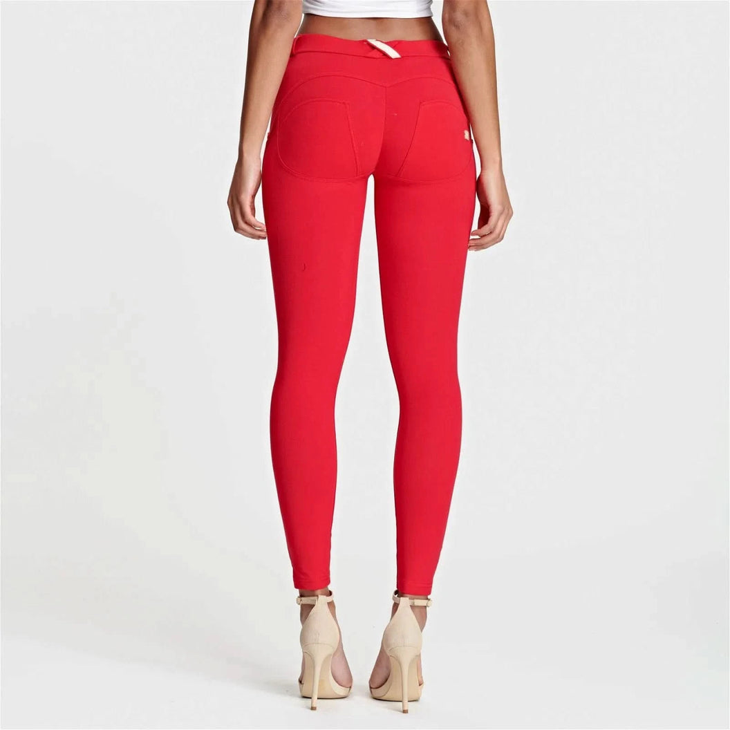 WRUP Fashion - Mid Rise - Full Length - Red