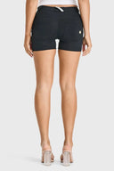 WRUP Fashion - Mid Rise - Shorts - Black