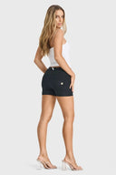 WRUP Fashion - Mid Rise - Shorts - Black