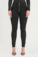 WRUP Fleece Lined Fashion - High Waisted - Full Length - Black