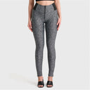 WRUP Jacquard - High Waisted - Full Length - Grey