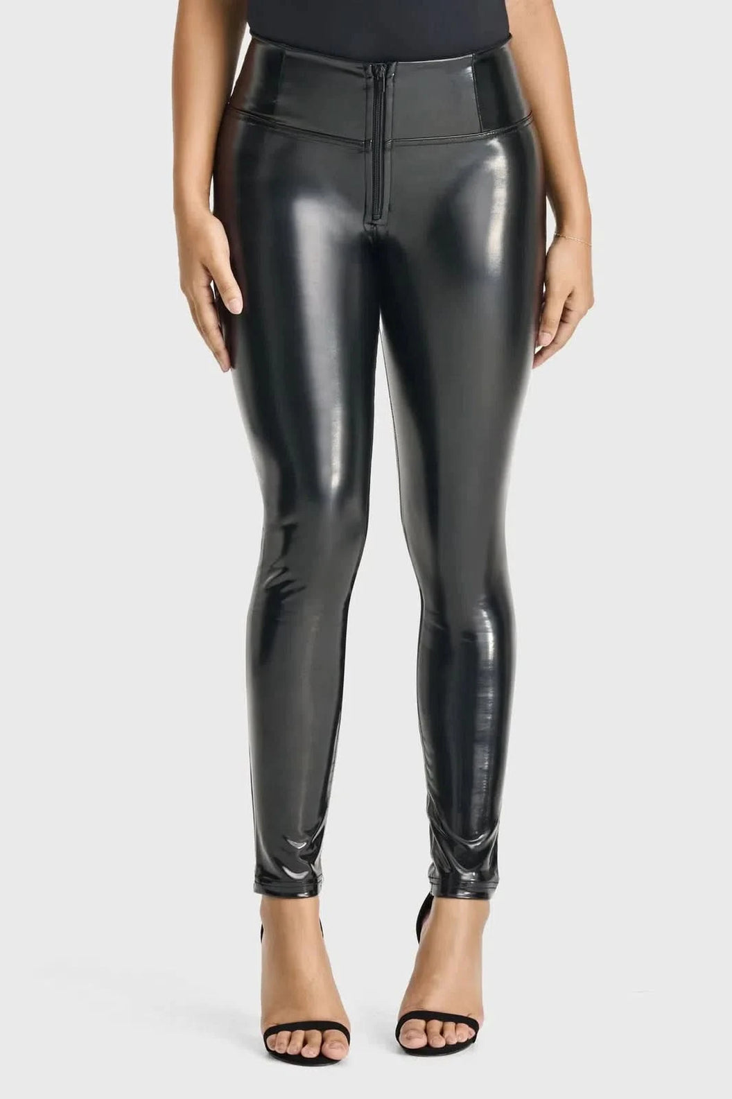WRUP Latex - High Waisted - Full Length - Black