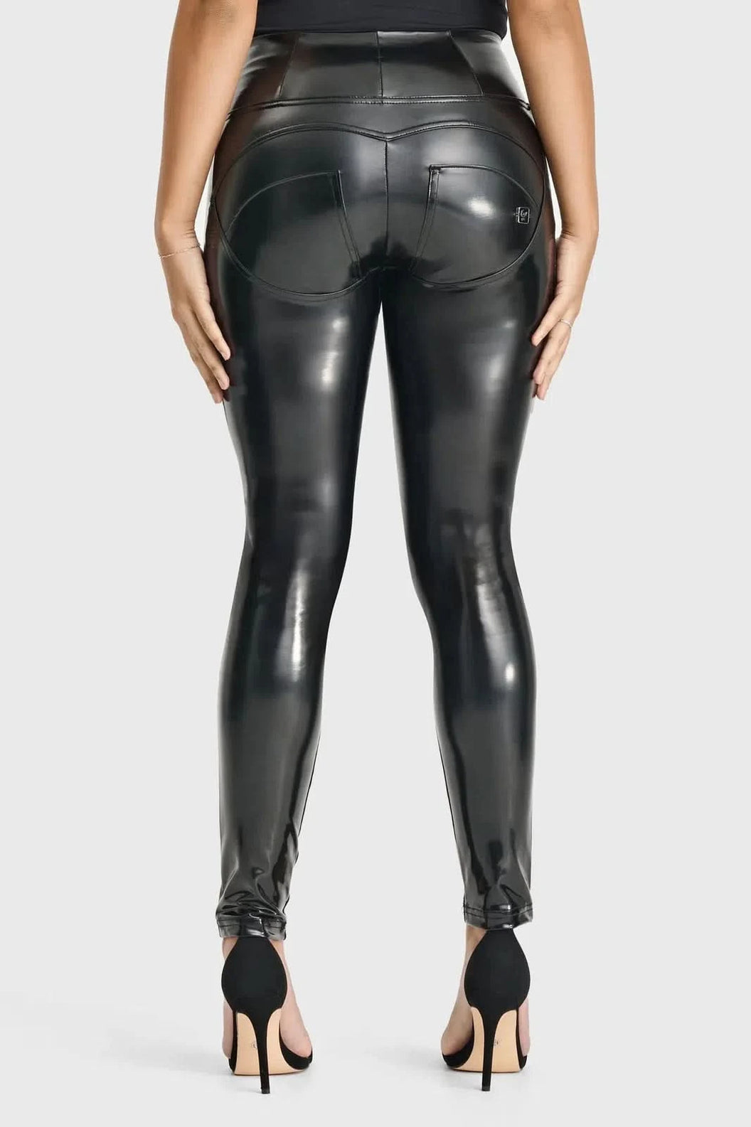 WRUP Latex - High Waisted - Full Length - Black