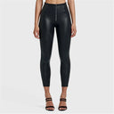 WRUP Metallic Lurex - High Waisted - 7/8 Length - Midnight Black