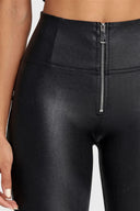 WRUP Metallic Lurex - High Waisted - 7/8 Length - Midnight Black