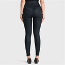 WRUP Metallic Lurex - Super High Waisted - Full Length - Midnight Black
