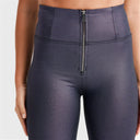 WRUP Metallic Lurex - Super High Waisted - Full Length - Ultra Violet