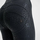 WRUP Panther Print - Super High Waisted - Full Length - Black