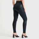 WRUP Panther Print - Super High Waisted - Full Length - Black