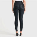 WRUP Panther Print - Super High Waisted - Full Length - Black