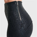 WRUP Panther Print - Super High Waisted - Full Length - Black