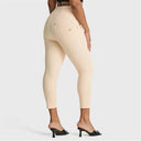 WRUP SNUG Curvy Jeans - High Waisted - 7/8 Length - Ivory