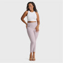WRUP SNUG Curvy Jeans - High Waisted - 7/8 Length - Light Grey
