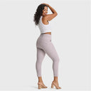 WRUP SNUG Curvy Jeans - High Waisted - 7/8 Length - Light Grey