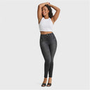 WRUP SNUG Curvy Jeans - High Waisted - Full Length - Black + Black Stitching
