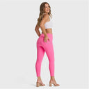 WRUP SNUG Jeans - High Waisted - 7/8 Length - Candy Pink