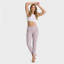WRUP SNUG Jeans - High Waisted - 7/8 Length - Light Grey