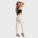 WRUP SNUG Jeans - High Waisted - Full Length - Ivory
