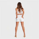 WRUP SNUG Jeans - High Waisted - Shorts - White