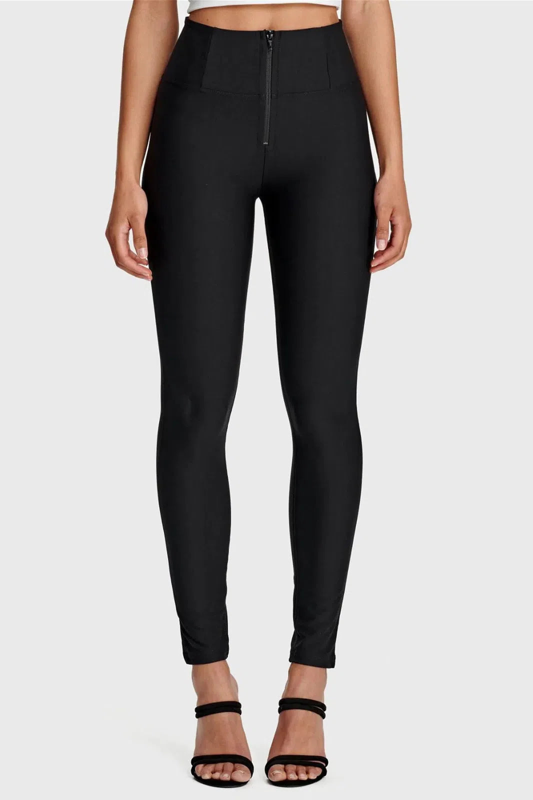 WRUP Thick Layered Diwo Pro - High Waisted - 7/8 Length - Black 1