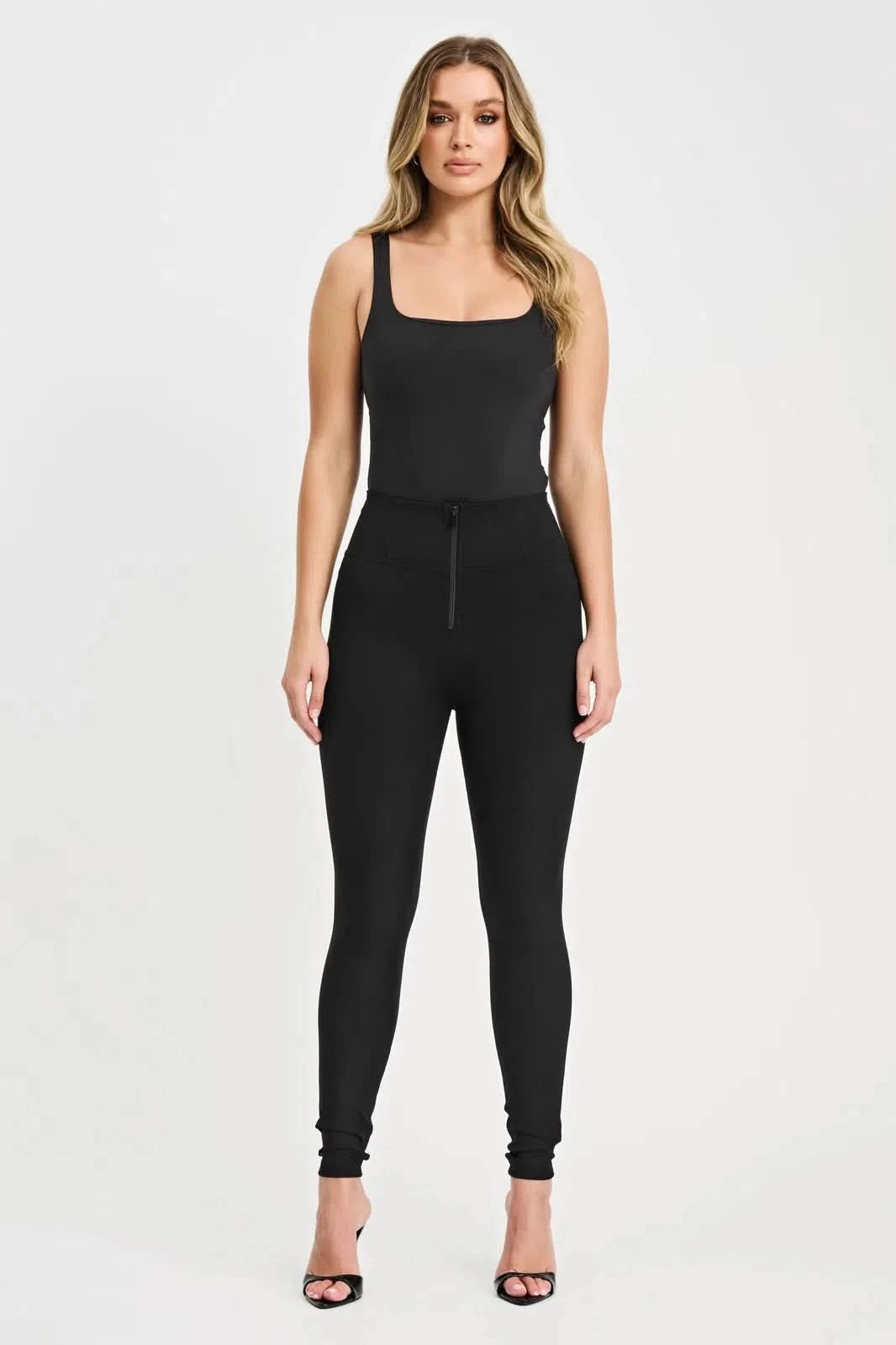 WRUP Thick Layered Diwo Pro - High Waisted - Full Length - Black