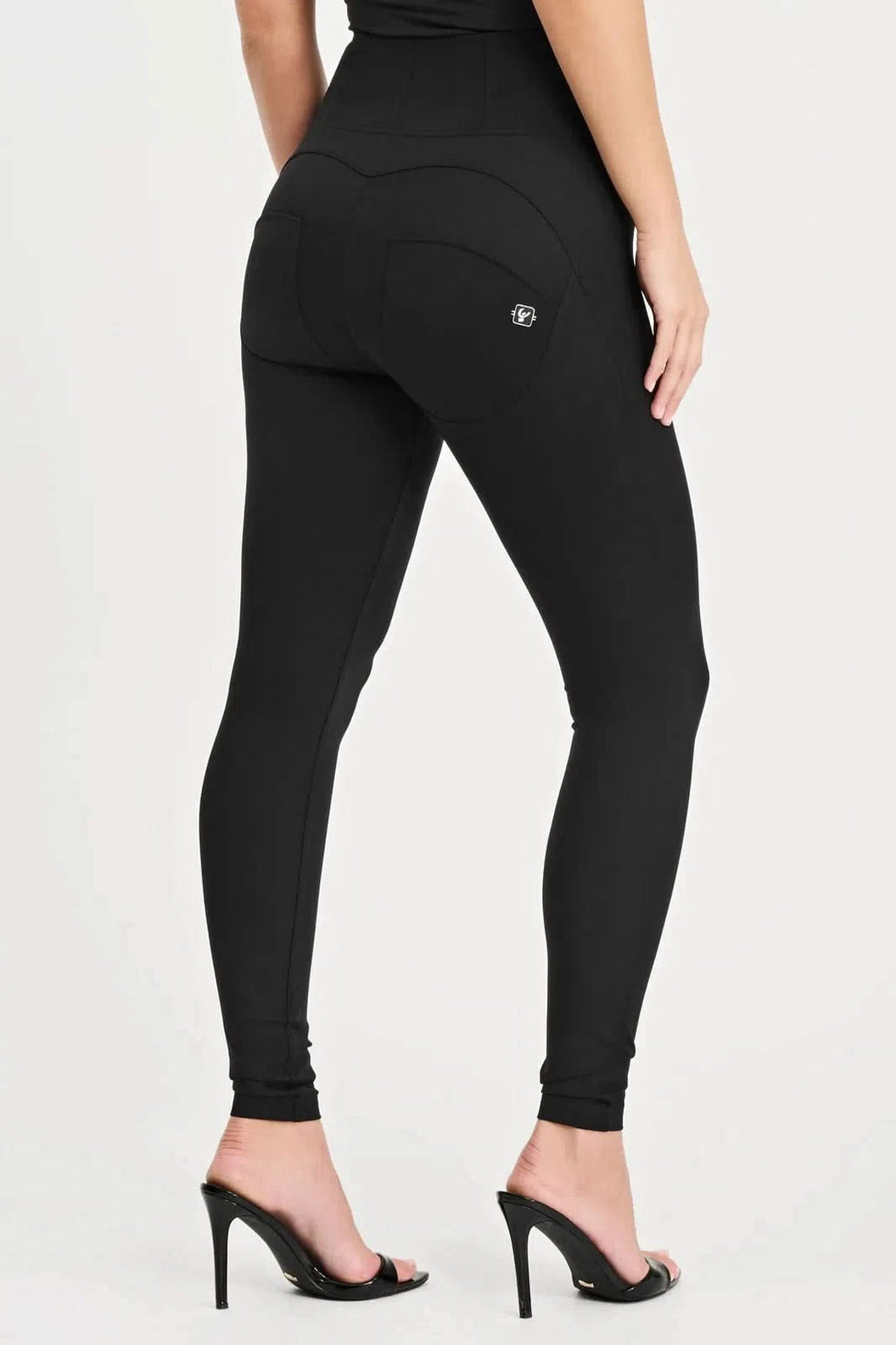 WRUP Thick Layered Diwo Pro - High Waisted - Full Length - Black