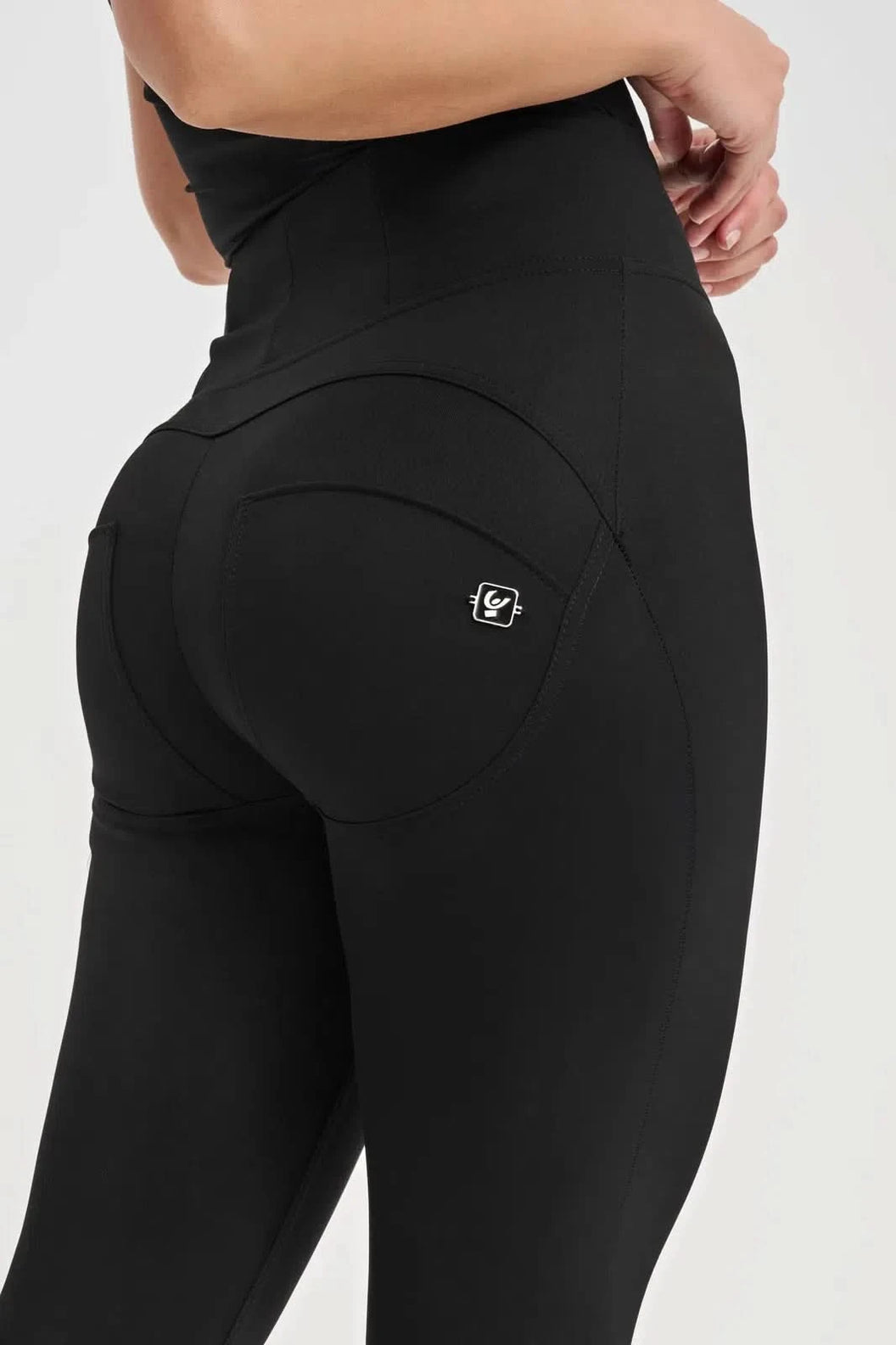 WRUP Thick Layered Diwo Pro - High Waisted - Full Length - Black