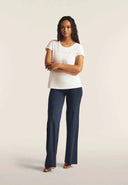 WRUP DIWO Boss Wear - High Waisted - Wide Leg - Deep Blue