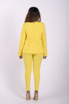 Made In Italy Suit Blazer - Yellow 4